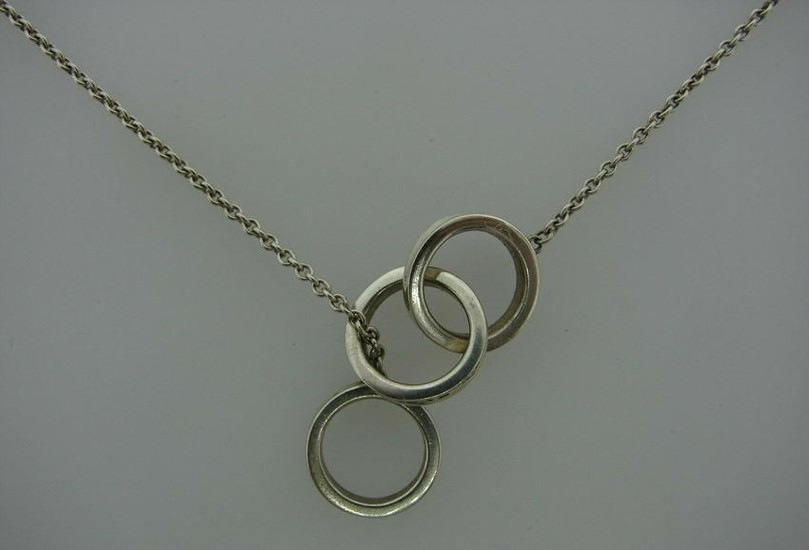 COOL Tiffany & Co. Sterling Silver Necklace