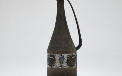 Ceramano, Krug/handle vase, model 'Manzana', ceramic, Germany.