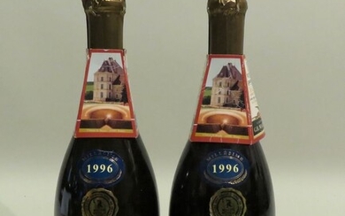 Champagne Victoire, Brut, G.H.Martel & Co, millésime 1996. 2 BTLS.