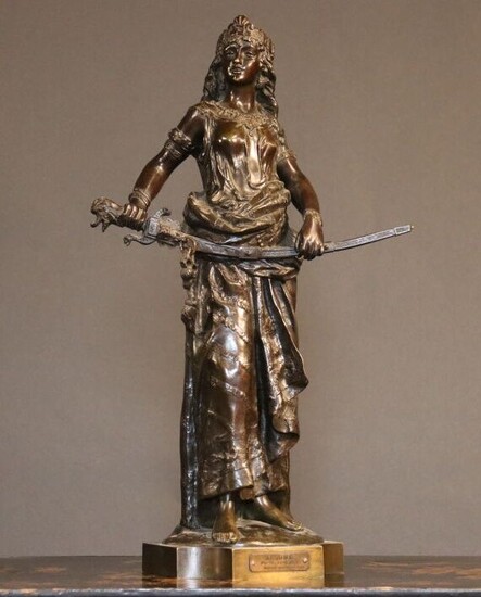 Charles LEVY, Salomé. Sculpture en bronze... - Lot 289 - Alexandre Landre