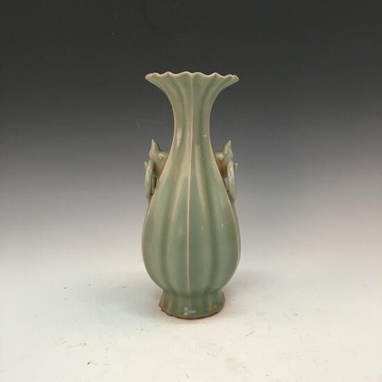 Chinese Longquan Kiln Bottle Vase