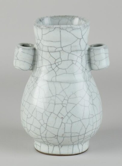 Chinese celadon vase, H 14.5 cm.