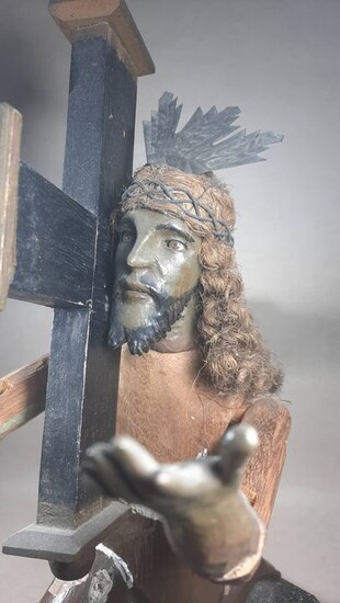 Christ, Sculpture, 55 cm - Wood - First half 20th century