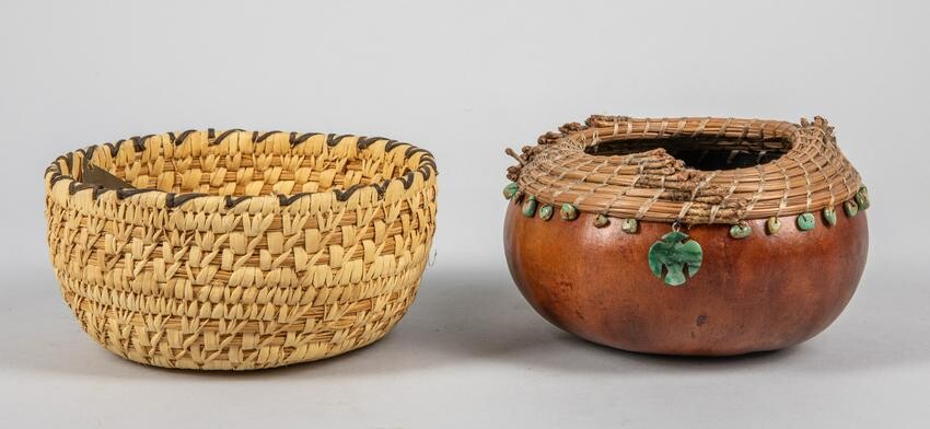 Collectible Papago Baskets & Coconut bowls