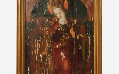 Cosme Tura, Italian 15th Century (c. 1430 ? 1495), St. Catherine of Alexandria (Santa Caterina d'