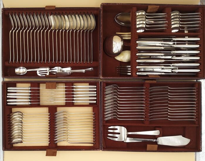 Cutlery service (120) - Italy - Mid 20th century