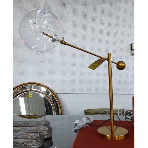 DESK LAMP, contemporary Italian style, 76cm at tallest.