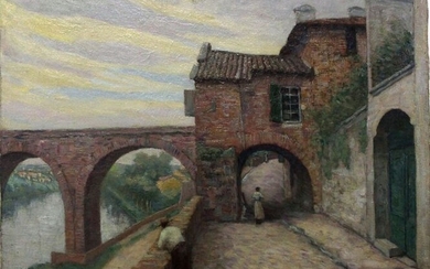 E.C Ekker (1858-1943.) - Panorama Italie