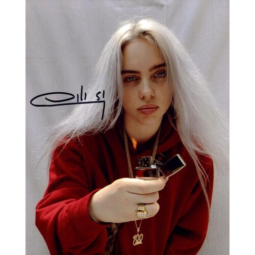 EILISH BILLIE: (2001- ) American Singer and Songwriter. Colo...
