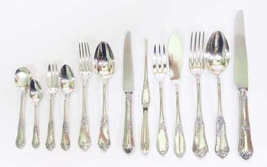 ELLDEE - 162 piece silver plated cutlery "BELLE EPOQUE"