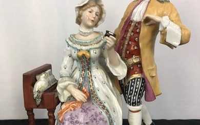 Early 1800's Ludwigsburg Porcelain Figurine