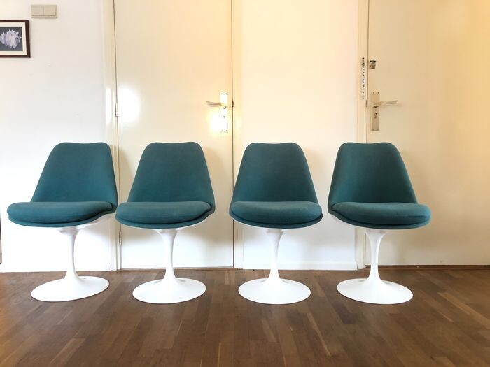 Eero Saarinen - Knoll - Dining room chair (4) - Tulip Chair