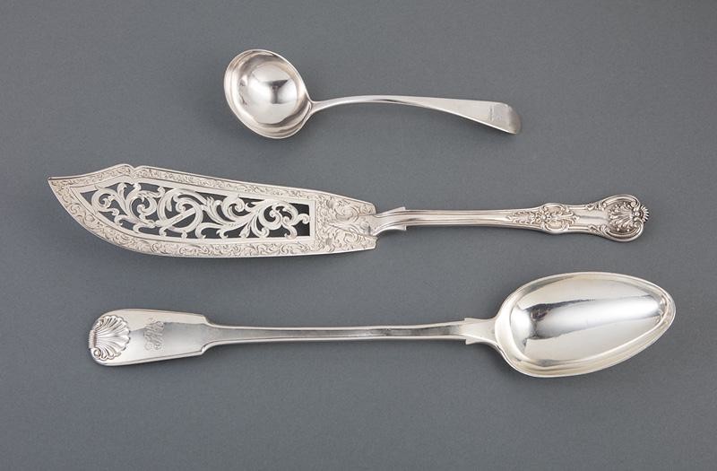 English Sterling Silver Flatware Serving Pieces