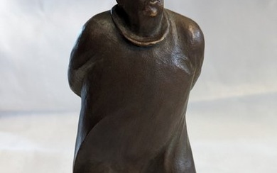 Ernst Barlach (1870-1938) - Sculpture, Der Spaziergänger - 28 cm - Bronze