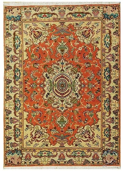 Extra fine Tabriz - Carpet - 147 cm - 104 cm