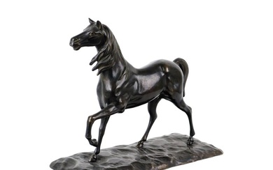 Figurine - Paard - Bronze (patinated)