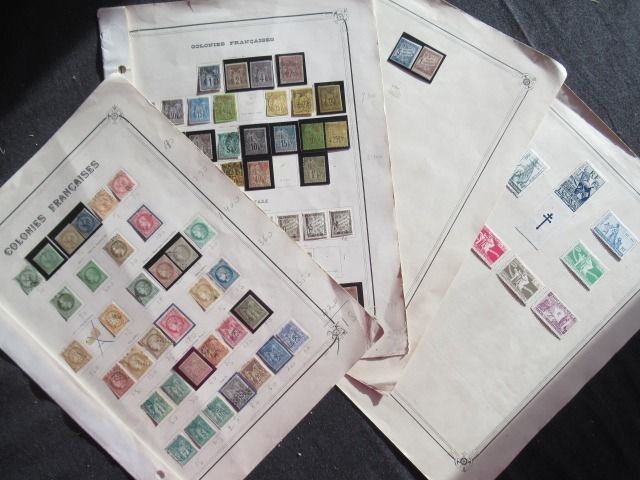 Former French colonies - General issue, advanced collection of stamps