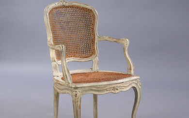 French Rococo armchair, 18th century