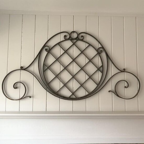 French Wrought Iron Architectural Element