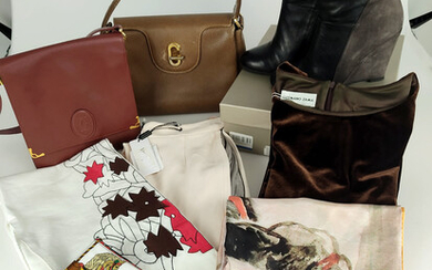 GUCCI, CARTIER, GERMANO ZAMA Women's lot consisting of 8 luxury fashion items