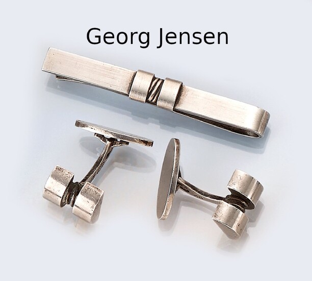 Gents jewellery set GEORG JENSEN , pair of...