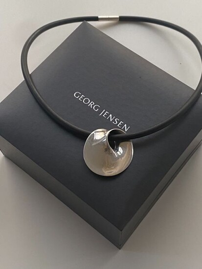 Georg Jensen - 925 Silver - Wonderful MÖBIUS necklace with pendant