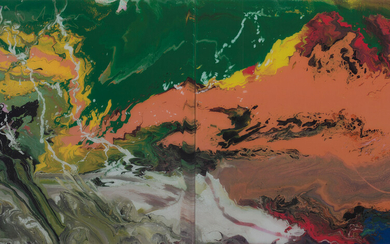 Gerhard Richter, Flow (P15)