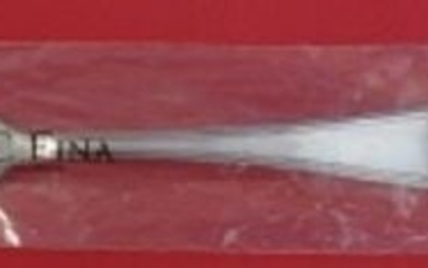 Giorgio By Greggio Sterling Silver Serving Fork Large 9 1/2" New