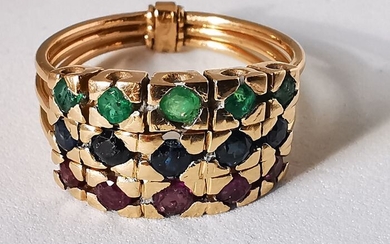 Gold - Ring Emeralds