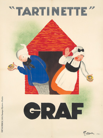 Graf / "Tartinette." 1933.