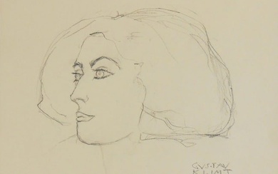 Gustav Klimt* (1862-1918) Pencil Drawing