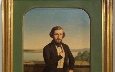 JEAN-BAPTISTE LOUIS GUY (1828-1888) Portrait of a man...