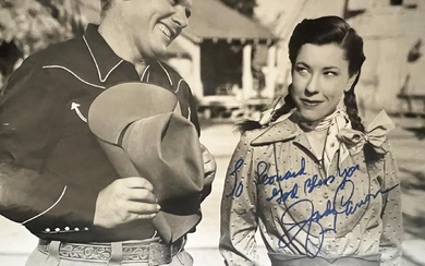 Judy Canova signed photo