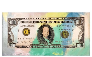 Kaufman $100 by Steve Kaufman (1960-2010)