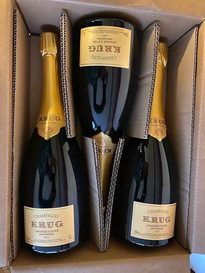 Krug Grande CuvéeEdition 166 - Champagne Brut - 3 Magnums (1.5L)