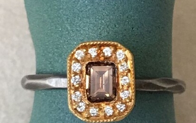 Kurtulan Designe - 24 kt. Gold - Ring, Handarbeit Ring - 0.30 ct Diamond - Diamonds