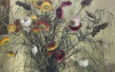 Lilian Buchanan (British 1914-2004): Still Life of Flowers in a Vase