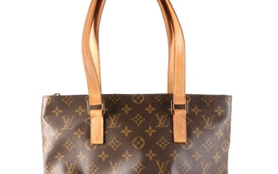 Louis Vuitton Cabas Piano Tote in Monogram Canvas and Vachetta Leather