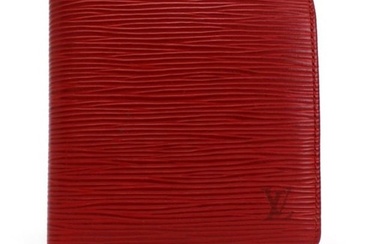 Louis Vuitton Epi Bifold Wallet Portefeuille Marco M63547 LOUIS VUITTON Ladies Coin Purse