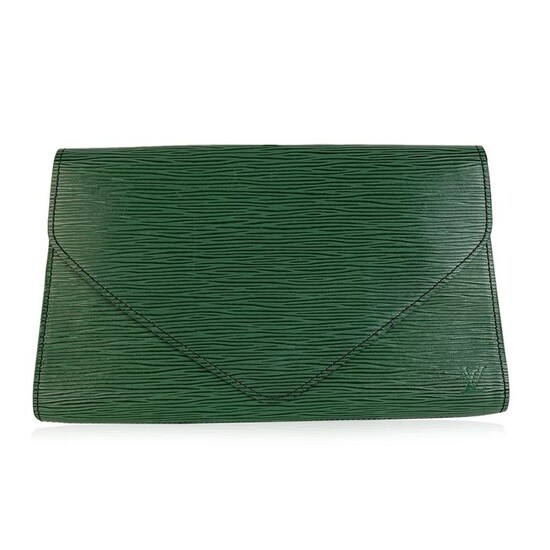 Louis Vuitton - Vintage Borneo Green Epi Leather Art Deco Clutch bag