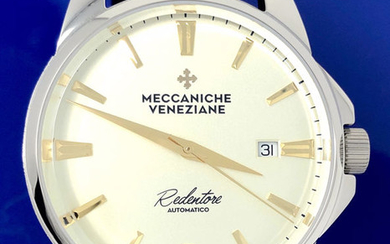 Meccaniche Veneziane - Automatic Redentore Champagne with Gold Hands - 1201006 - Men - BRAND NEW