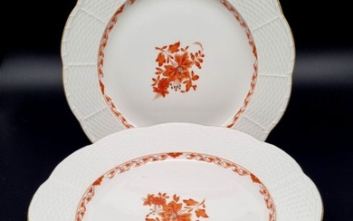 Meissen - Table service - Indian painting Altozier approx. 26cm. - Porcelain