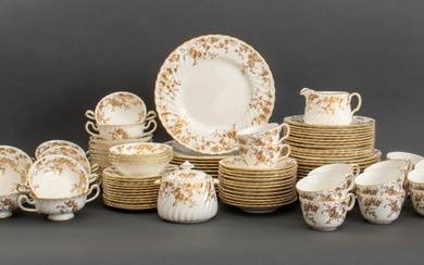 Minton "Ancestral Pattern" Porcelain Dinner for 12