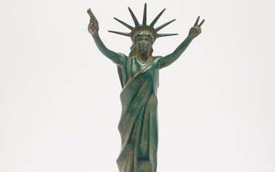 Mitch Richmond (1983) - Lady Equilibrium (Bronze Sculpture)