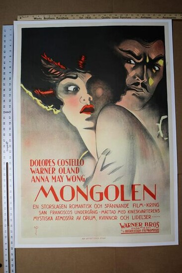 Mongolen AKA Old San Francisco (1931) 39" x 27.5"