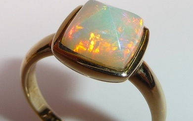 No Reserve Price - BCI Bernhard Conradt - Ring - 9 kt. Yellow gold - 3.00 tw. Opal