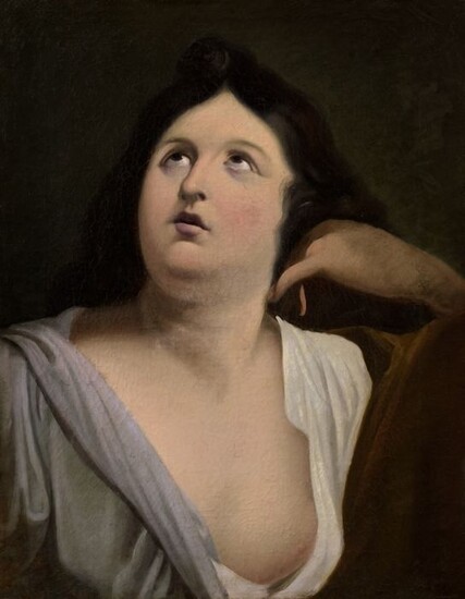Pittore Emiliano del XVII - XVIII Secolo - Ritratto di donna