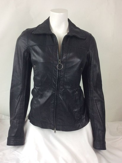 Prada - Leather jacket - Size: EU 38 (IT 42 - ES/FR 38 - DE/NL 36)