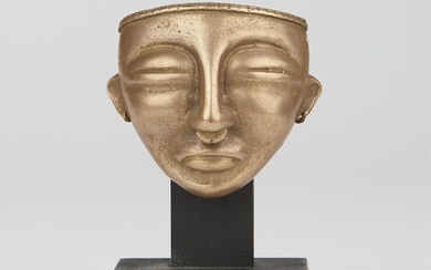 Pre-Columbian Style Quimbaya Gold Mask