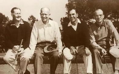 President Eisenhower Playing Golf Photo Print